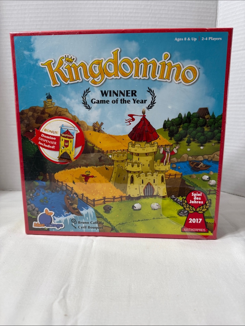 Kingdomino Board Game Blue Orange Family Strategy Game of the Year Ages 8+